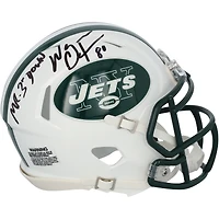 Wayne Chrebet New York Jets Autographed Riddell 1998-2018 Throwback Speed Mini Helmet with "Mr. Third Down" Inscription