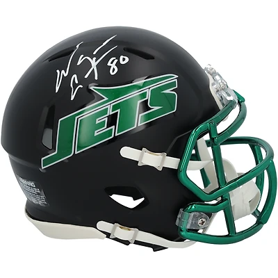 Wayne Chrebet New York Jets Autographed Riddell Alternate Speed Mini Helmet
