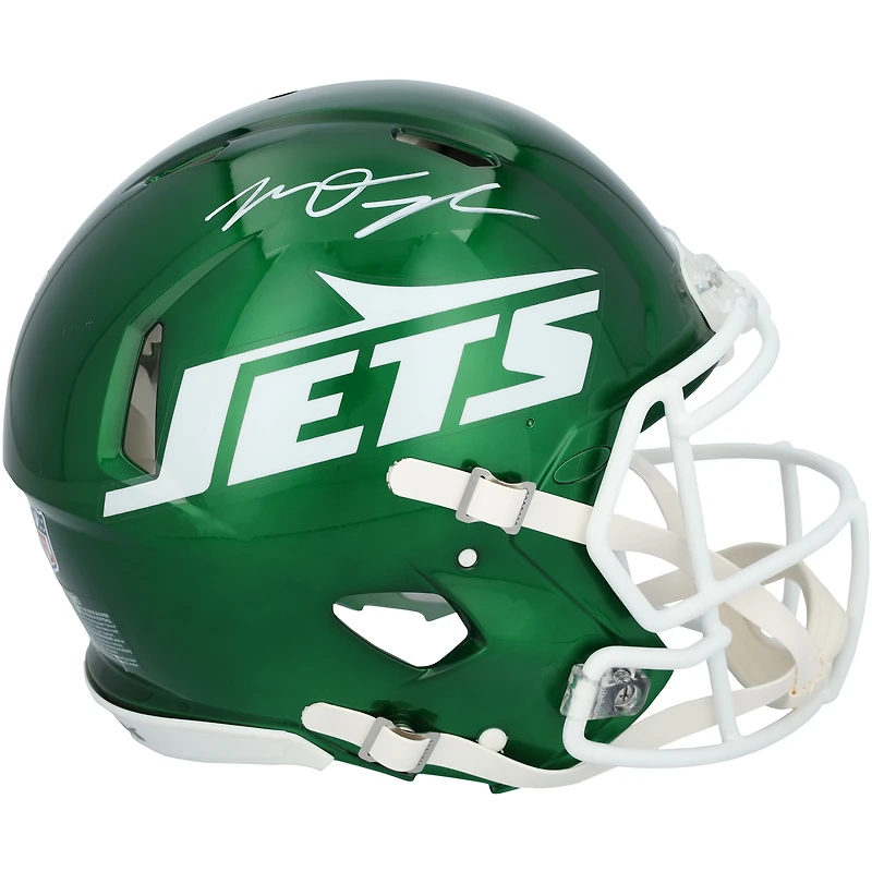 Mason Taylor New York Jets Autographed Riddell Speed Authentic Helmet