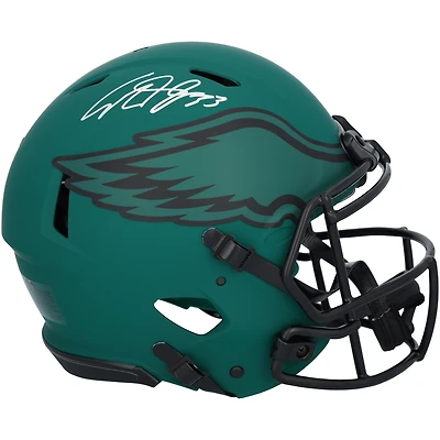 Cooper DeJean Philadelphia Eagles Autographed Riddell Rave Speed Authentic Helmet
