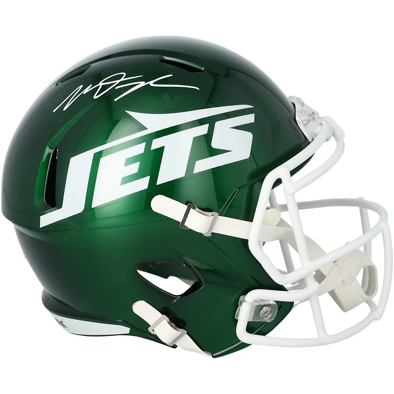 Mason Taylor New York Jets Autographed Riddell Speed Replica Helmet