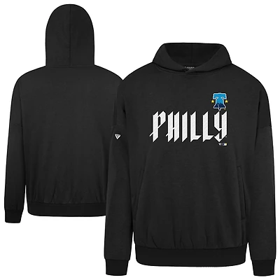 Men's Levelwear  Black Philadelphia Phillies City Connect Contact Core Logo Pullover Hoodie