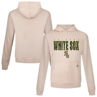 Men's Levelwear  Khaki Chicago White Sox Relay Protect Pullover Hoodie
