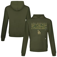 Men's Levelwear  Green Los Angeles Dodgers Relay Protect Pullover Hoodie