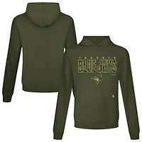 Men's Levelwear  Green Toronto Blue Jays Relay Protect Pullover Hoodie