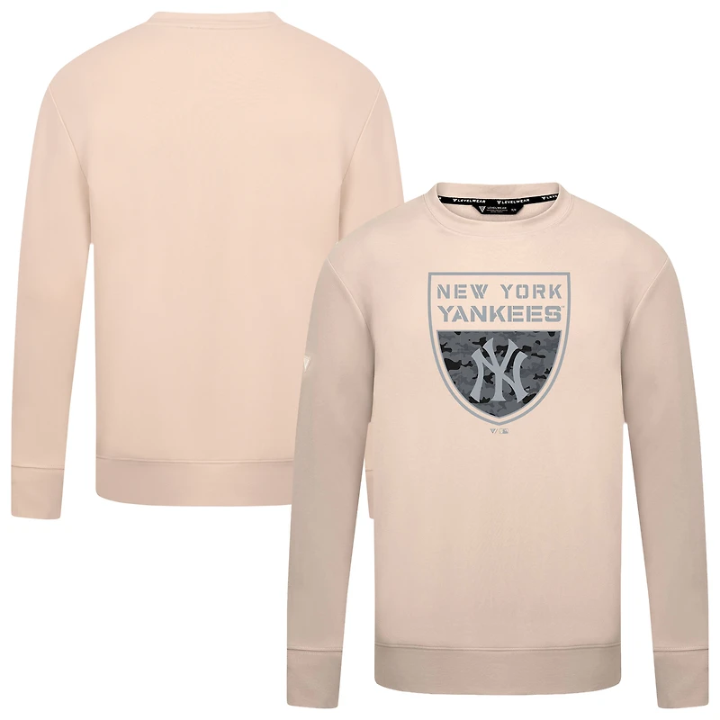 Men's Levelwear  Khaki New York Yankees Mandate Buckler Pullover