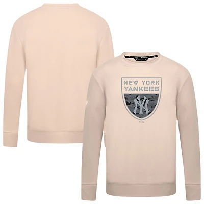 Men's Levelwear  Khaki New York Yankees Mandate Buckler Pullover