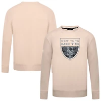 Men's Levelwear  Khaki New York Mets Mandate Buckler Pullover