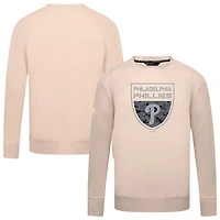 Men's Levelwear  Khaki Philadelphia Phillies Mandate Buckler Pullover