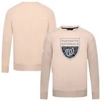 Men's Levelwear  Khaki Washington Nationals Mandate Buckler Pullover