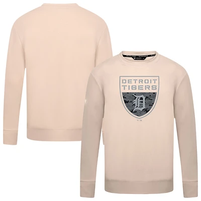 Men's Levelwear  Khaki Detroit Tigers Mandate Buckler Pullover