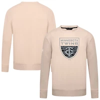 Men's Levelwear  Khaki Minnesota Twins Mandate Buckler Pullover