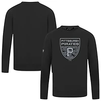 Men's Levelwear  Black Pittsburgh Pirates Mandate Buckler Pullover