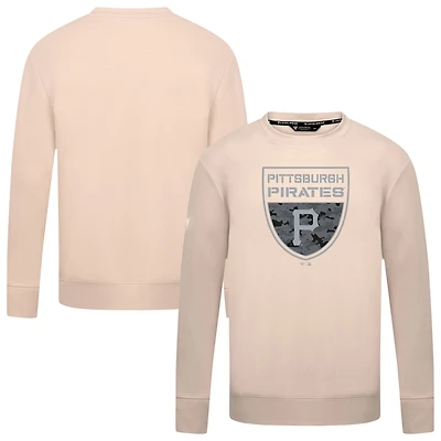 Men's Levelwear  Khaki Pittsburgh Pirates Mandate Buckler Pullover