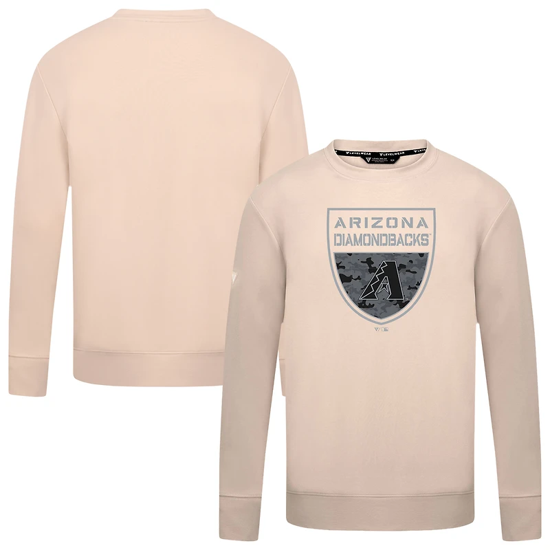 Men's Levelwear  Khaki Arizona Diamondbacks Mandate Buckler Pullover
