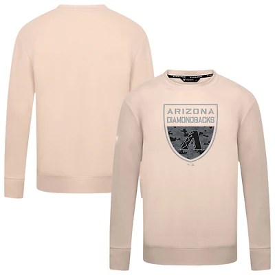 Men's Levelwear  Khaki Arizona Diamondbacks Mandate Buckler Pullover