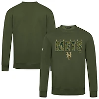 Men's Levelwear  Green New York Mets Zane Protect Pullover Sweatshirt