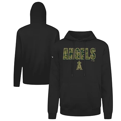 Men's Levelwear Los Angeles Angels Podium Protect Pullover Hoodie