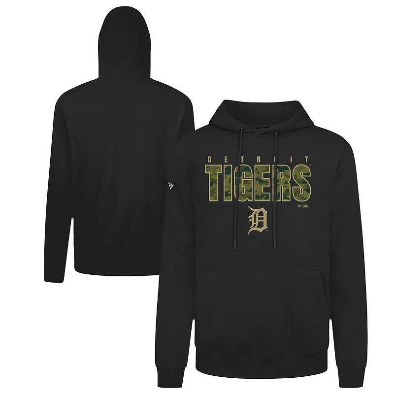 Men's Levelwear Detroit Tigers Podium Protect Pullover Hoodie