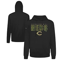 Men's Levelwear Cincinnati Reds Podium Protect Pullover Hoodie
