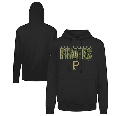 Men's Levelwear Pittsburgh Pirates Podium Protect Pullover Hoodie