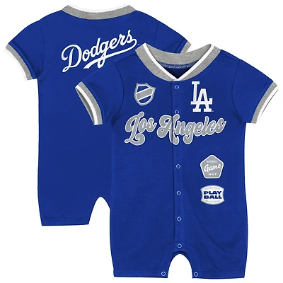 Newborn Outerstuff Royal Los Angeles Dodgers Pinch Coverall