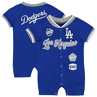 Newborn Outerstuff Royal Los Angeles Dodgers Pinch Coverall