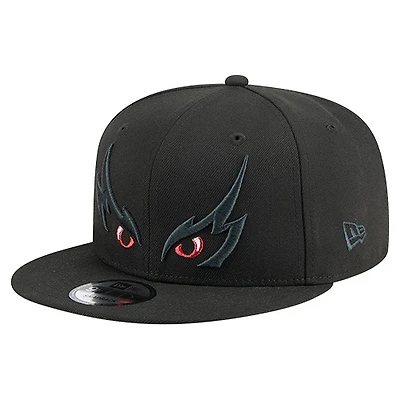 Men's New Era Black Baltimore Ravens Darkness Falls 9FIFTY Snapback Hat