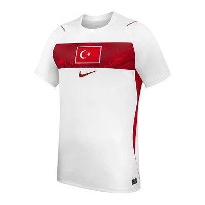 Men's Nike White Turkey National Team 2026 Away Stadium Replica Jersey