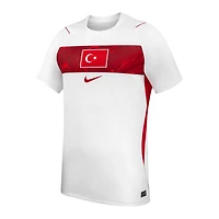 Men's Nike  White Turkey National Team 2026 Away Stadium Replica Jersey
