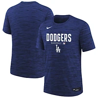 Youth Nike Royal Los Angeles Dodgers Authentic Collection Velocity Dri-FIT T-Shirt