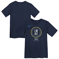 Preschool Nike Navy Philadelphia Phillies City Connect Logo T-Shirt