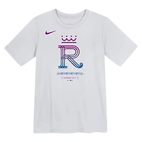 Preschool Nike White Kansas City Royals 2026 City Connect Logo T-Shirt