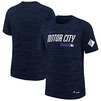 Youth Nike  Navy Detroit Tigers City Connect Authentic Collection Velocity Dri-FIT T-Shirt