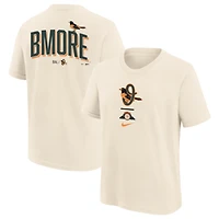 Youth Nike Cream Baltimore Orioles 2026 City Connect T-Shirt