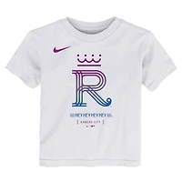Toddler Nike White Kansas City Royals 2026 City Connect Logo T-Shirt