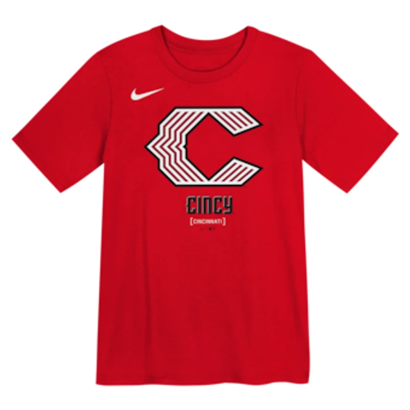 Toddler Nike Red Cincinnati Reds 2026 City Connect Logo T-Shirt