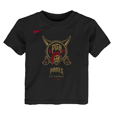 Toddler Nike Black Pittsburgh Pirates 2026 City Connect Logo T-Shirt