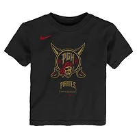 Toddler Nike Black Pittsburgh Pirates 2026 City Connect Logo T-Shirt