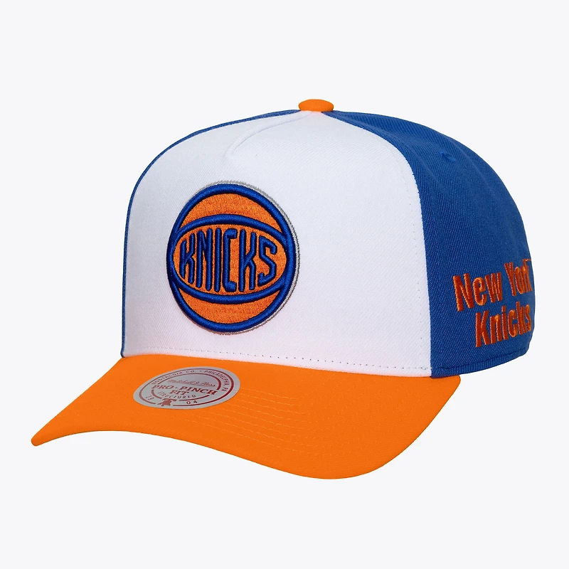 Men's Mitchell & Ness New York Knicks Hardwood Classics Legendary Away Pro-Pinch Adjustable Hat