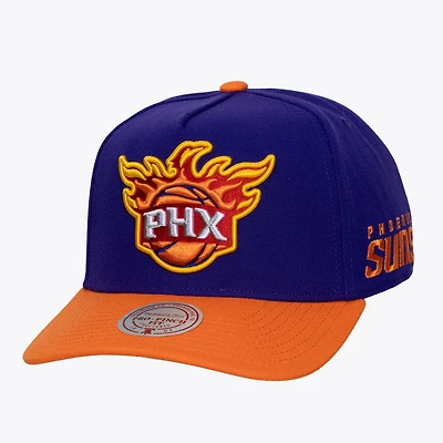 Men's Mitchell & Ness  Purple Phoenix Suns Hardwood Classics Legendary Away Pro-Pinch Adjustable Hat