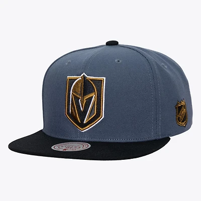 Men's Mitchell & Ness  Charcoal Vegas Golden Knights Legendary Home Snapback Hat