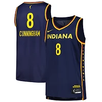 Unisex Nike Sophie Cunningham Navy Indiana Fever Explorer Edition Victory Player Jersey