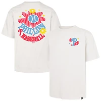 Men's '47 Cream Philadelphia Phillies Flora Foundation T-Shirt
