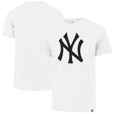 Men's '47  White New York Yankees Imprint Franklin T-Shirt