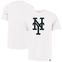 Men's '47  White New York Mets Imprint Franklin T-Shirt