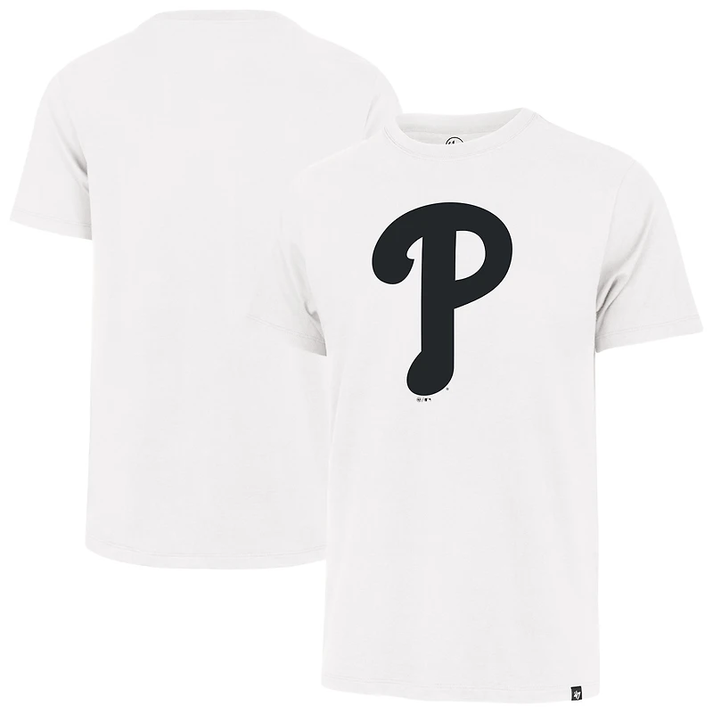 Men's '47  White Philadelphia Phillies Imprint Franklin T-Shirt