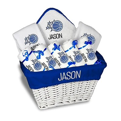 Infant Chad & Jake Orlando Magic Personalized Large Gift Basket