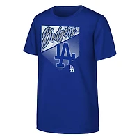 Youth Outerstuff  Royal Los Angeles Dodgers Prime Plate T-Shirt