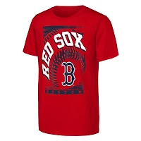 Youth Outerstuff  Red Boston Red Sox Speed Pitch T-Shirt